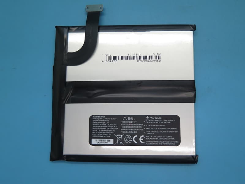 654793-2S Batteria portatile