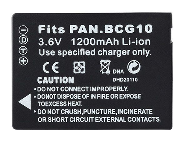 DMW-BCG10 Batteria ricambio