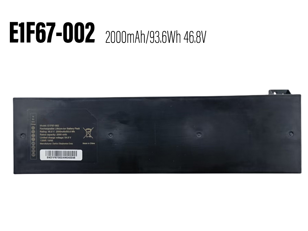 E1F67-002 Batteria ricambio