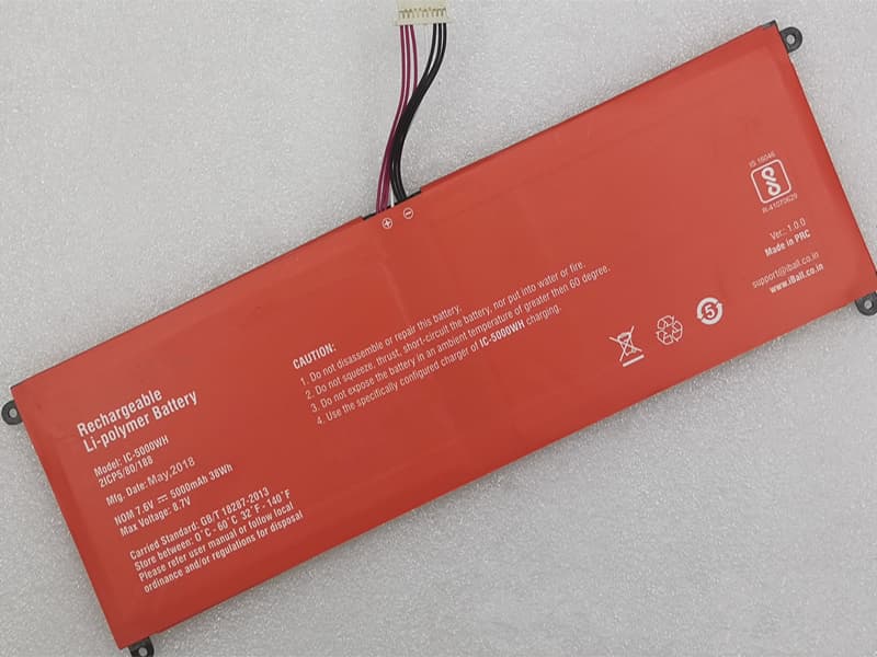 IC-5000WH Batteria portatile