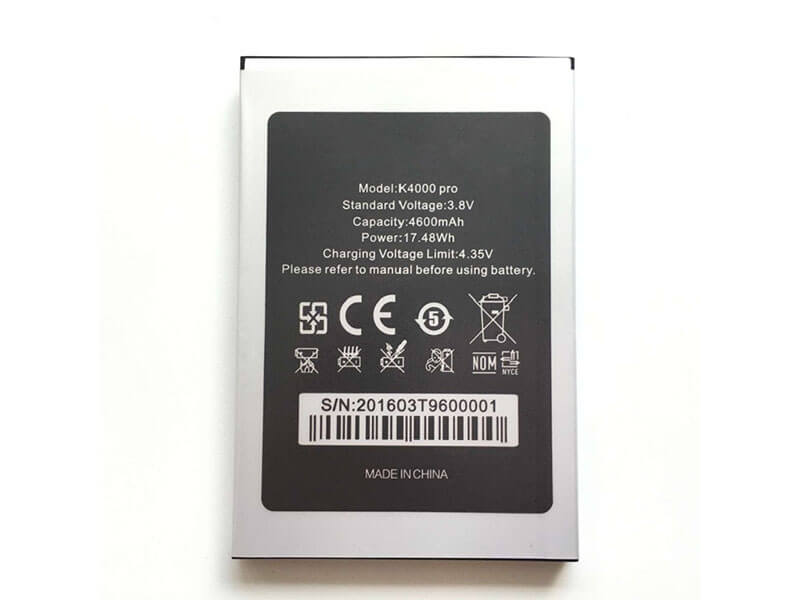 K4000_Pro Batteria Per Cellulare