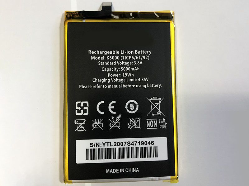 K5000 Batteria Per Cellulare