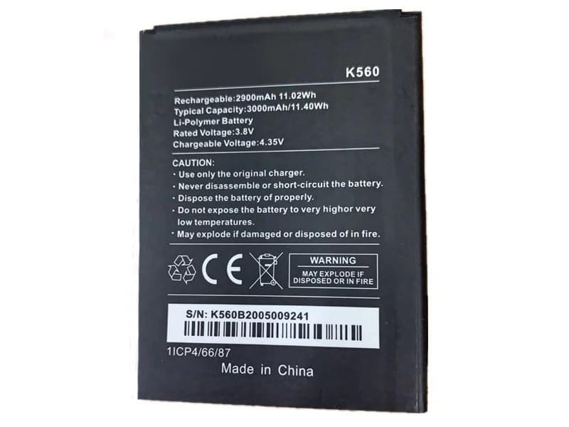 K560 Batteria Per Cellulare