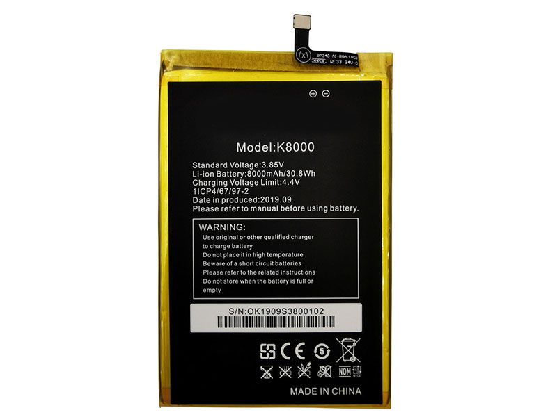 K8000 Batteria Per Cellulare
