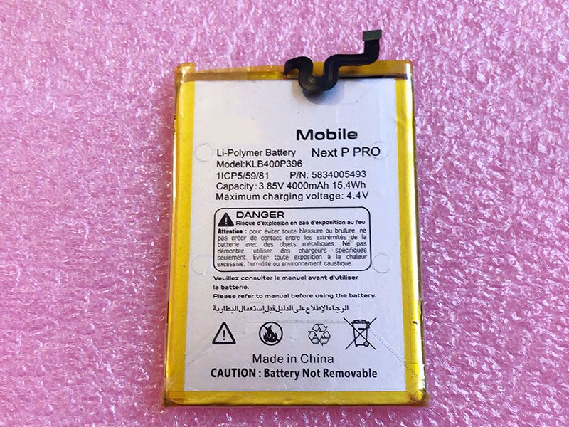 KLB400P396 Batteria Per Cellulare