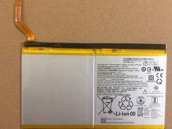 L19D2P32 Batteria del tablet