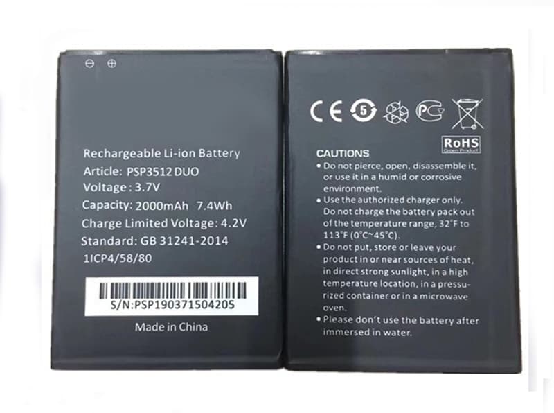 PSP3512 Batteria Per Cellulare