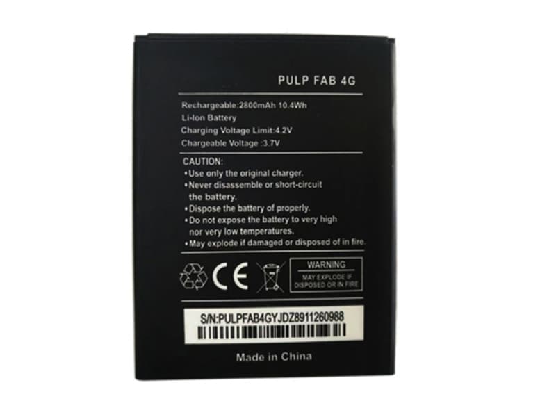 Pulp-Fab-4G Batteria Per Cellulare