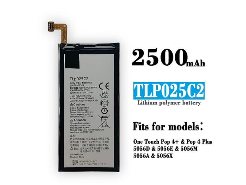 TLP025C2 Batteria Per Cellulare