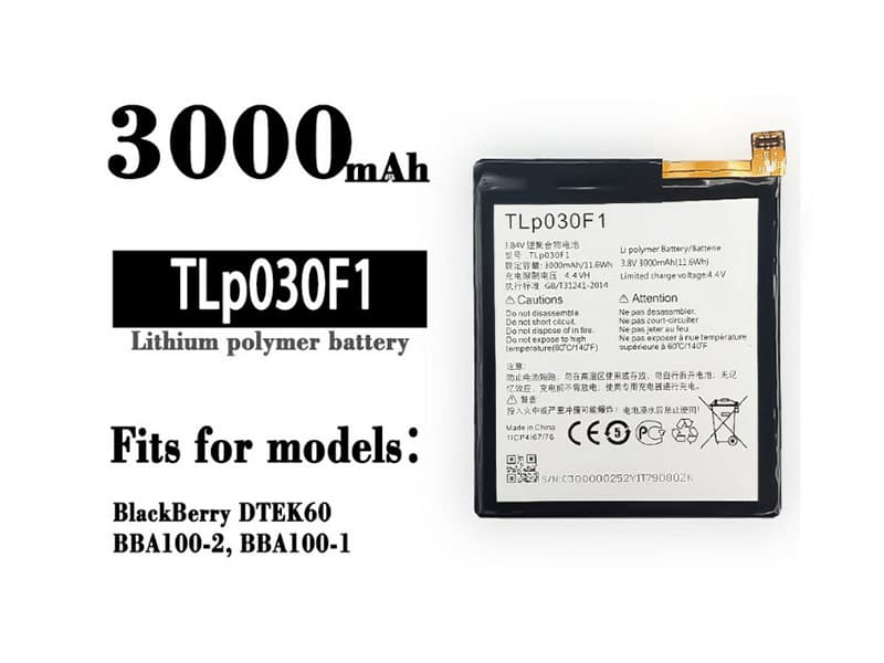 TLP030F1 Batteria Per Cellulare
