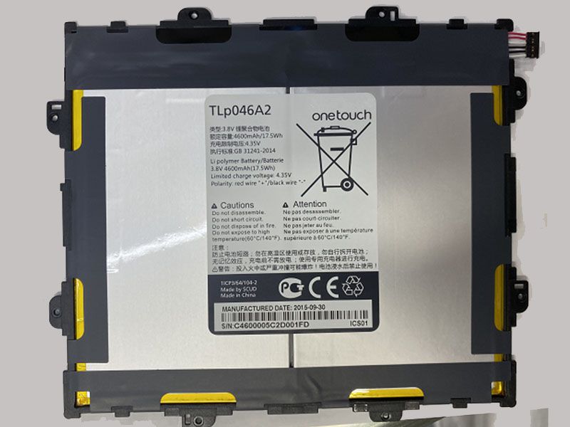 TLP046A2 Batteria del tablet