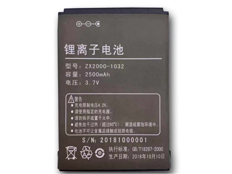 ZX2000-1032 Batteria ricambio