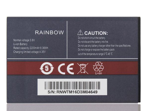 Rainbow Batteria Per Cellulare