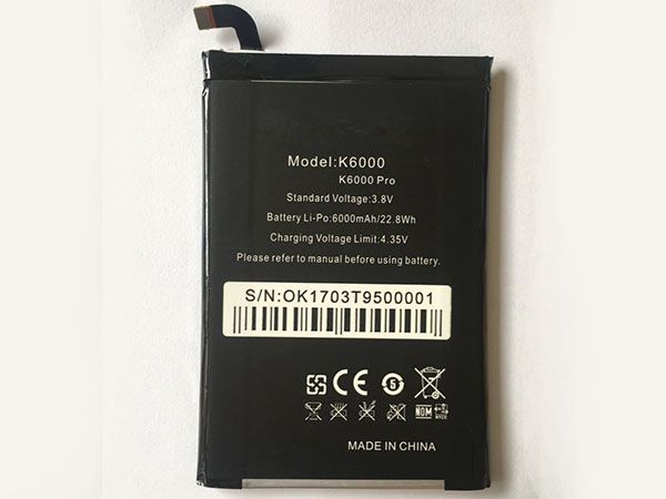 K6000 Batteria Per Cellulare